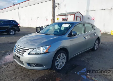 2013 Nissan Sentra Sl из США, поврежденный, VIN 3N1AB7AP7DL682440